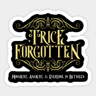 Trice Forgotten Logo T-shirt Sticker